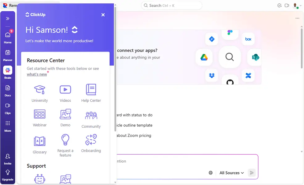 ClickUp Web/Desktop screenshot 4