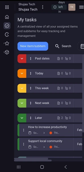 Plaky Web/Desktop screenshot 2